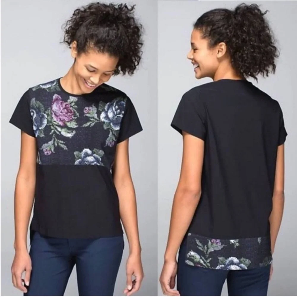 Lululemon Snapshot Tee Garden Party Floral 4